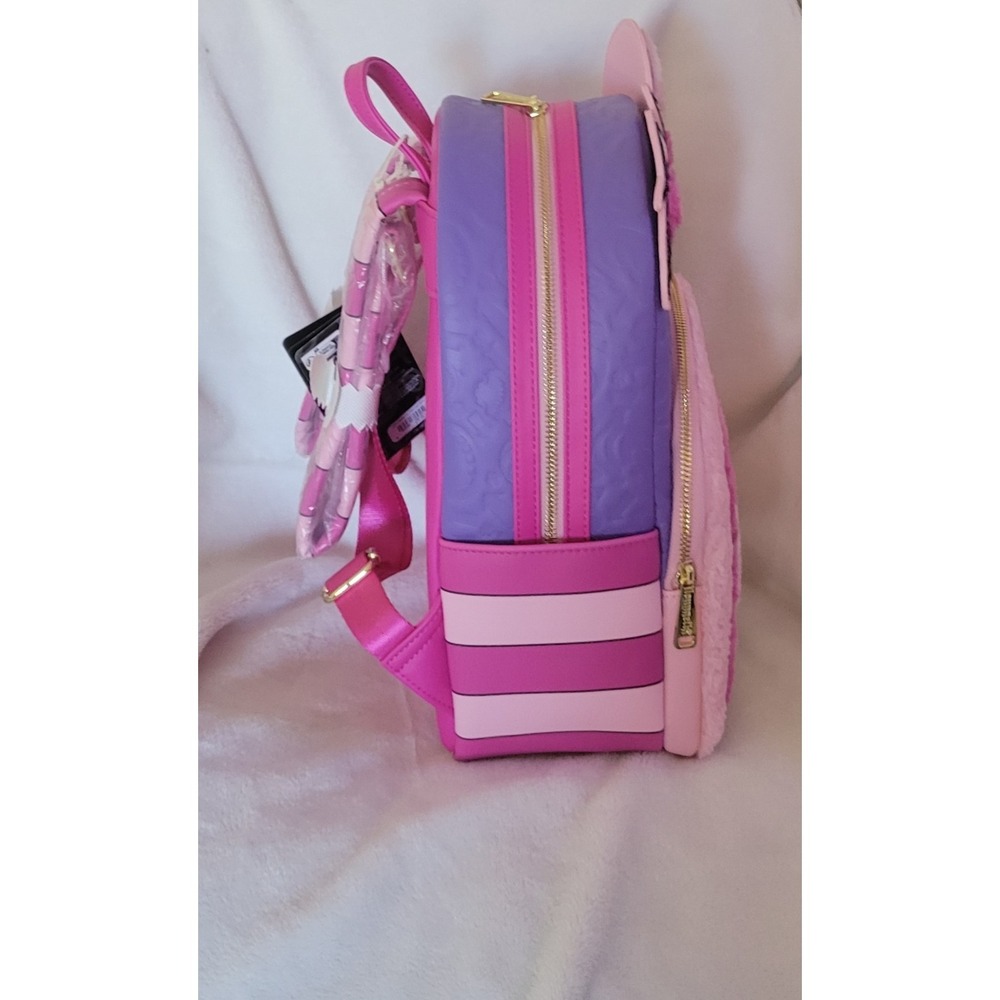 Loungefly Disney Alice In Wonderland Chesire cat backpack - Picture 5 of 9